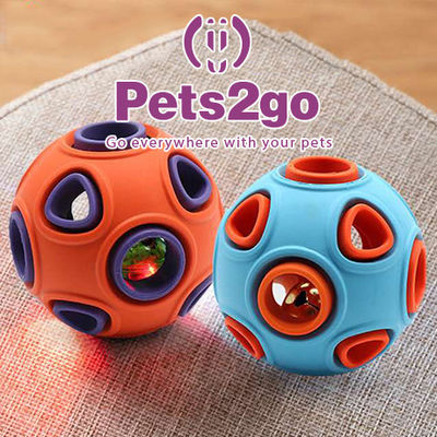 Interactive rubber 80mm Indestructible Dog Ball Toys