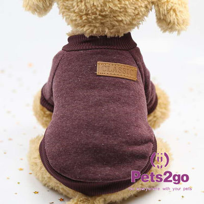 Fashion Focus On Pet Dog Clothes Knitwear Dog Sweater Soft Thickening Warm Pup Dogs Shirt Winter Pu Pets Wearing Clothes