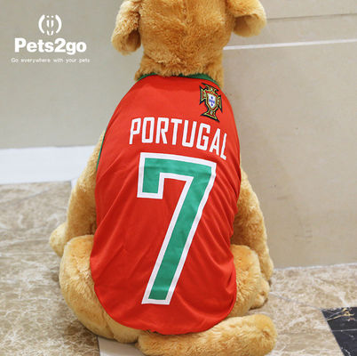 Breathable Poly Mesh Satin ODM Pets Wearing Clothes