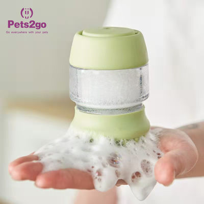 Multi Functional 6x12cm Silicone Brush Pet Bathing Tool