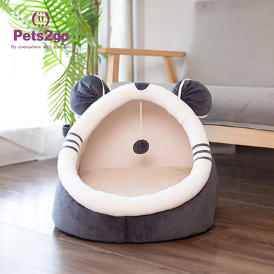 Warm Cloth Material 1kg Cat Bed House For Winter
