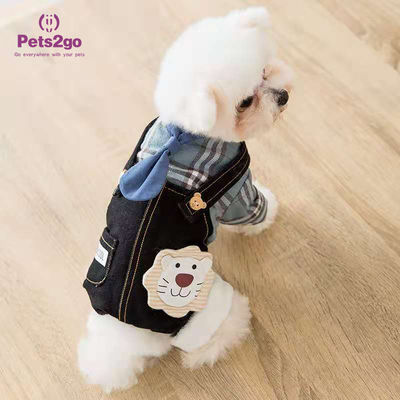 Paw Print 20 pounds corduroy Pet Dog Clothing
