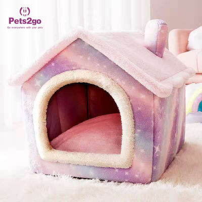 Pets2Go Non Skid Bottom 49*39*36cm Pet House Bed