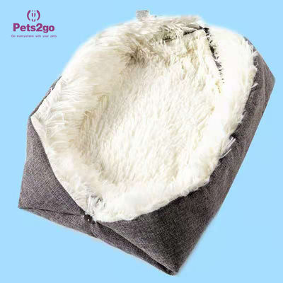 Mechanical Wash Plush linen Memory Foam Pet Bed Mat