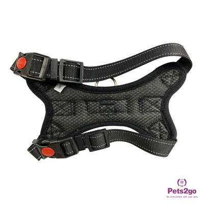 Customized Logo Luxury Nylon Pet Harness Vest 234G 86cm