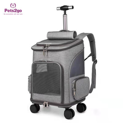 L Nylon Backpack 2.4KG Pet Carrier Bag for Travel