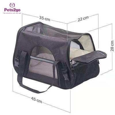 2KG Breathable Mesh Pet Carrier Bag For Dogs Cats
