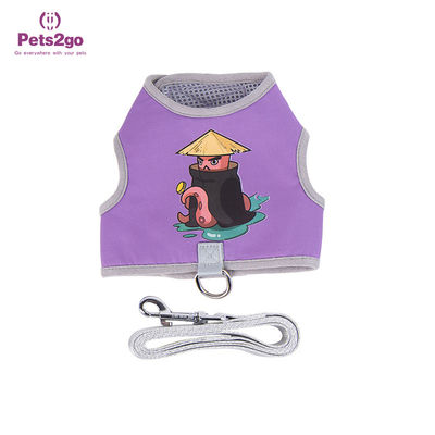 Best Dog Harness 2021 Custom  Retractable Dog Harness for Puppy Small Medium Dogs & Cats