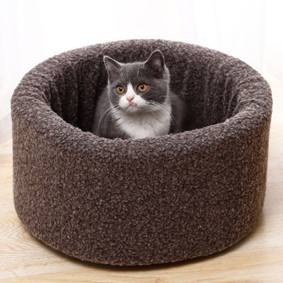 S Size Foam Pet Stocked Round Kennel For Dogs