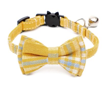 Dog Pure Cotton Plaid 28X1cm Pet Bow Tie