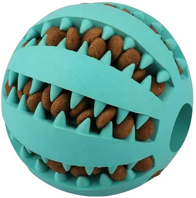 Oem Rubber 2x2 Dog Teeth Cleaning Ball Pet Chew Toys