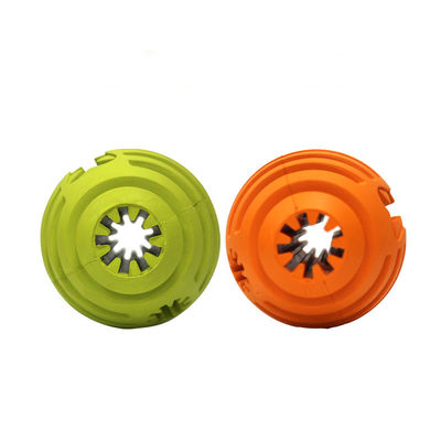 Rubber Rugby Food Ball Molars Pet Chew Toys Bite Resistant