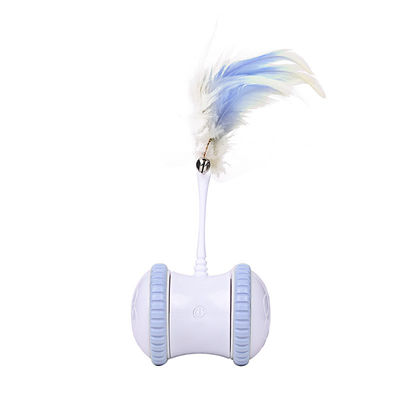 360 Degree Rotation Electronic Feather Cat Toy With Builtin Sensor