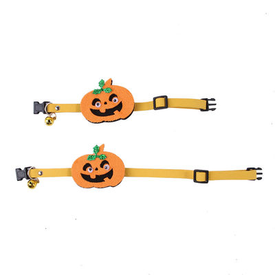 Pet Halloween Accessories Set ABS Dog Bat Hat Pumpkin Cat Collar