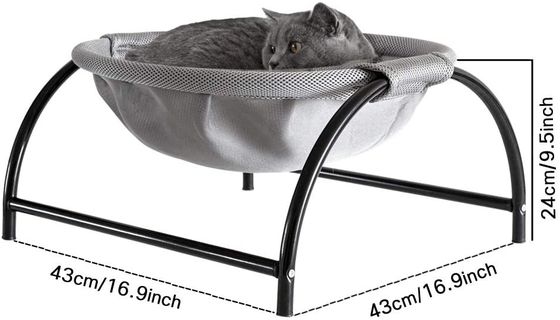 Cat Sleeping Odm Pet Hammock Bed Free Standing 92*76*18cm