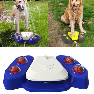 Water Spray 429x357mm Bathing Dog Toy Foot Automatic Water Feeder Water Dispenser