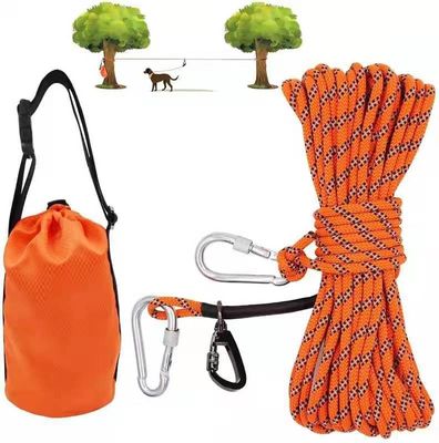Camping Outdoor Reflective Multicolor Dog Traction Rope 5m