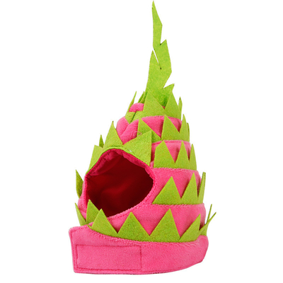 Headset Fire Dragon Fruit Shape Pet Headdress For Christmas