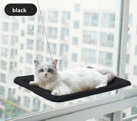 100% Cotton Cat Window Hammock Space Saving With Suction Cup