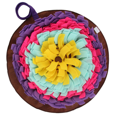 Interactive Dog Foraging Mat Silicone M L Size Non Automatic