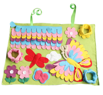 Interactive Dog Foraging Mat Silicone M L Size Non Automatic