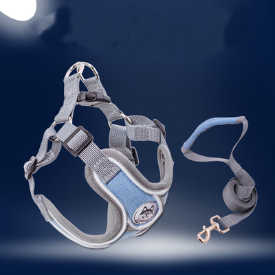Small Medium Sized Reflective Vest Type Dog Traction Rope Anti Break Off