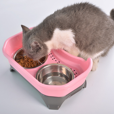 Personalized Stainless Steel Dog Bowls Prevent Food From Falling