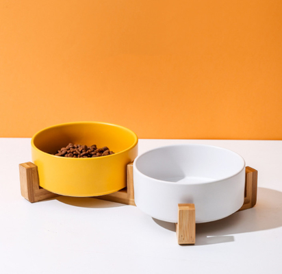 High Feeding Station Elevated Slow Food Bowl For Dog Cats