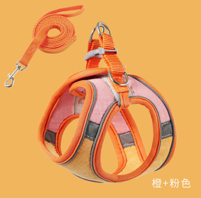 Escape Proof Puppy Body Harness Collar And Lead For Walking