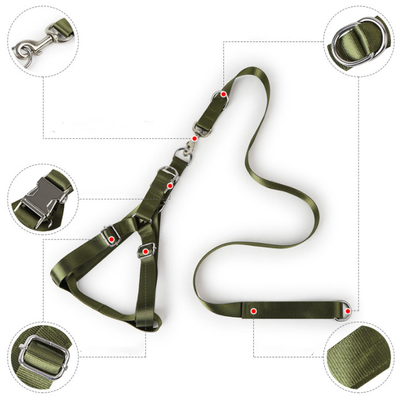 Reflective Long Dog Leash For Yard Nylon Slip Leads