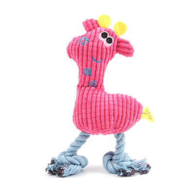Cute Shape Interactive Plush Dog Toys For Small And Medium Dogs