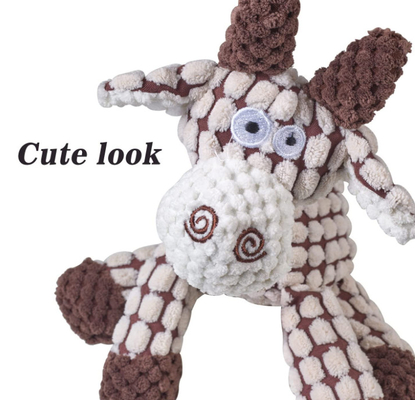 Good Plush Squeaky Chew Toys For Puppies Crinkle Paper