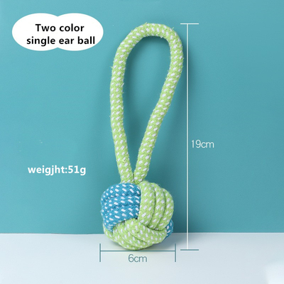 Eco Friendly Hemp Rope Dog Toy Dog Safe With Rope