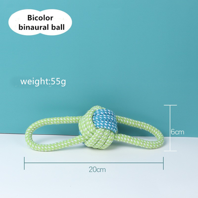 Eco Friendly Hemp Rope Dog Toy Dog Safe With Rope