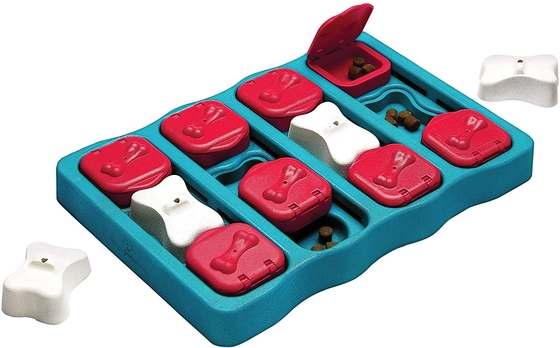 ABS Interactive Food Puzzles For Dogs Blue Color