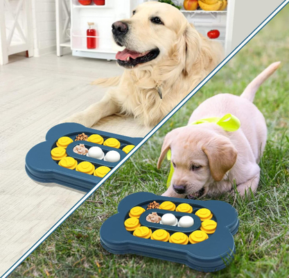 Interactive Dog Puzzle Food Dispenser For IQ Training / Mental Enrichment