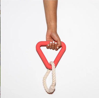 Best Interactive Knotted Rope Triangle Tug Training Toysfor Large Dogs