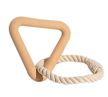 Best Interactive Knotted Rope Triangle Tug Training Toysfor Large Dogs