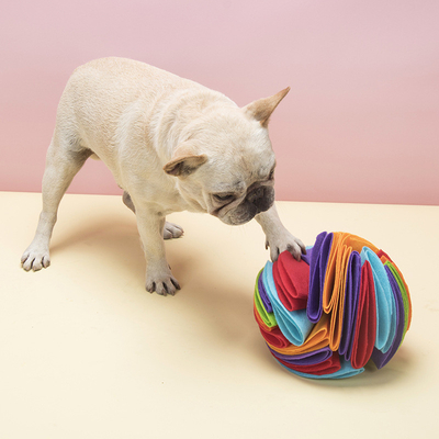 Dog Toy Pet Sniffing Bulb Dog Educational Supplies Sniffing Pad Slow Food Training Pad