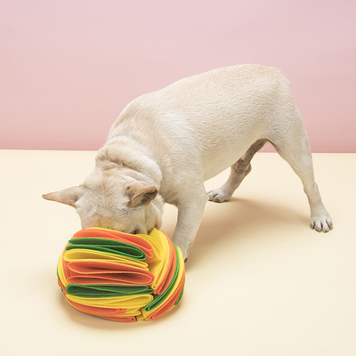 Dog Toy Pet Sniffing Bulb Dog Educational Supplies Sniffing Pad Slow Food Training Pad
