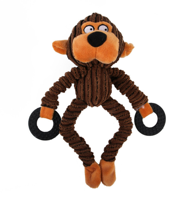 Interactive Stuffed Duck Dog Toy Stuffed Dog Toys For Aggressive Chewers