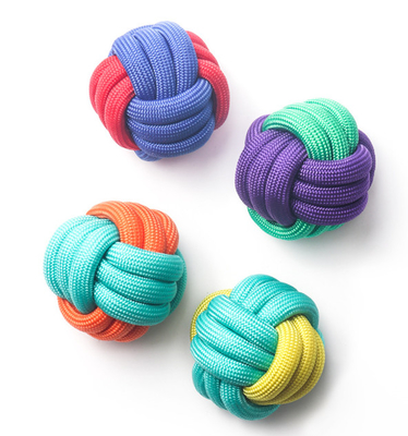 Hemp Dog Toys Puppy Rope Chew Toys Interactive Walking Dog Toy