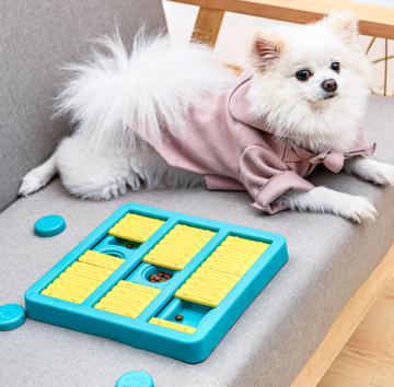 Diy Puppy Puzzles Games Dog Treat Dispenser Puzzle Treat Dispenser For Dogs Training Funny Feeding