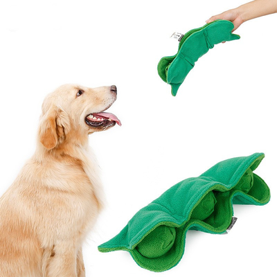 Pea Dog Sniffing Plush Toy Expends Energy Grinding Teeth Ball Hiding