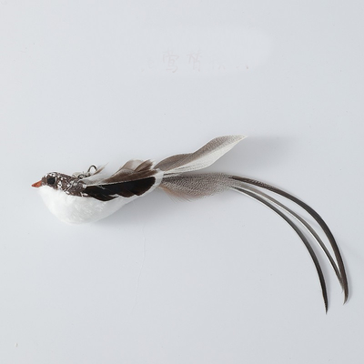 Cat Interactive Toy Replacement Head Feather Wire Cat-Teaser Toy Suction Cup Retractable From Hi Cat-Teaser Stick