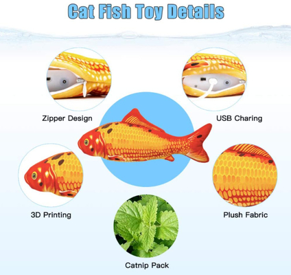 Interactive Electronic Flopping Fish Cat Toy Amazon