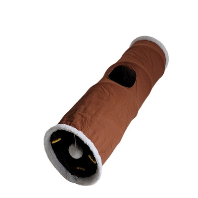 Pet Cat Toy Comfortable Foldable Pet Tunnel Scratch Resistant Multi Hole Design Cat Passage Pet Toy