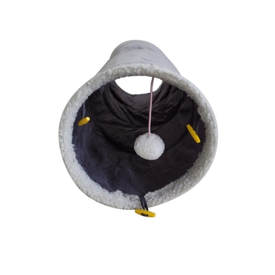 Pet Cat Toy Comfortable Foldable Pet Tunnel Scratch Resistant Multi Hole Design Cat Passage Pet Toy