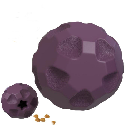Amazon Cross Border Supermarket New Tibetan Food Puzzle Interactive Rubber Leaky Food Ball Dog Toy Ball