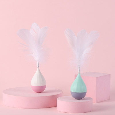 Interactive Feather Cat Toy Scratching Exercise Indoor